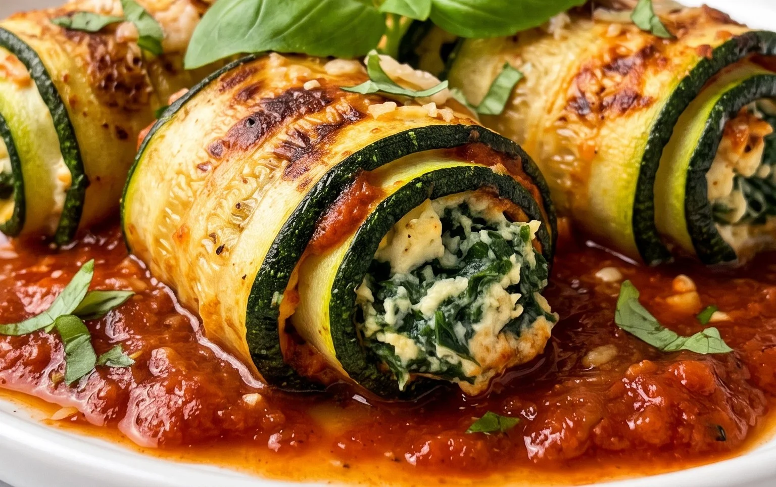 Vegan Zucchini Rollatini