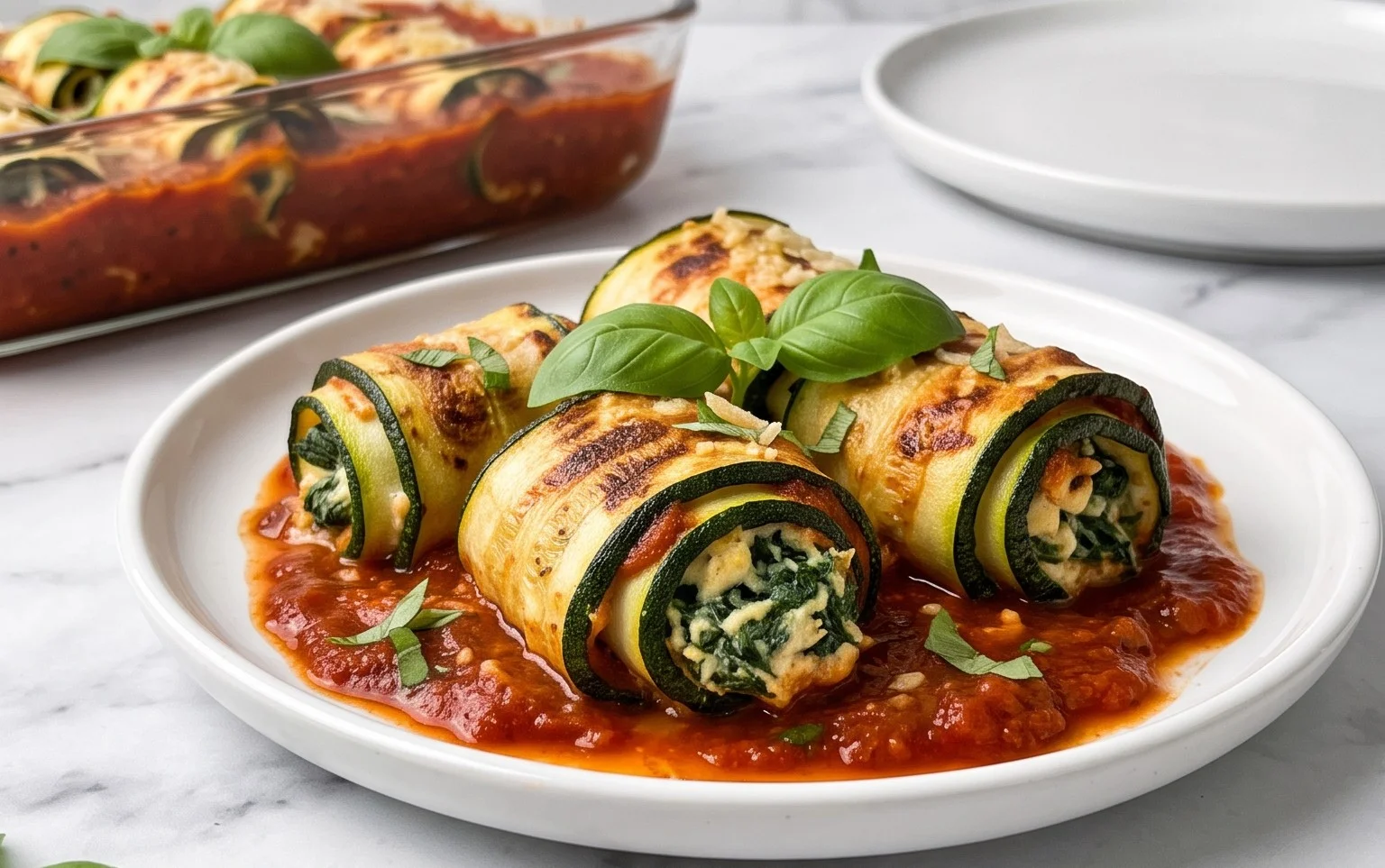 Vegan Zucchini Rollatini