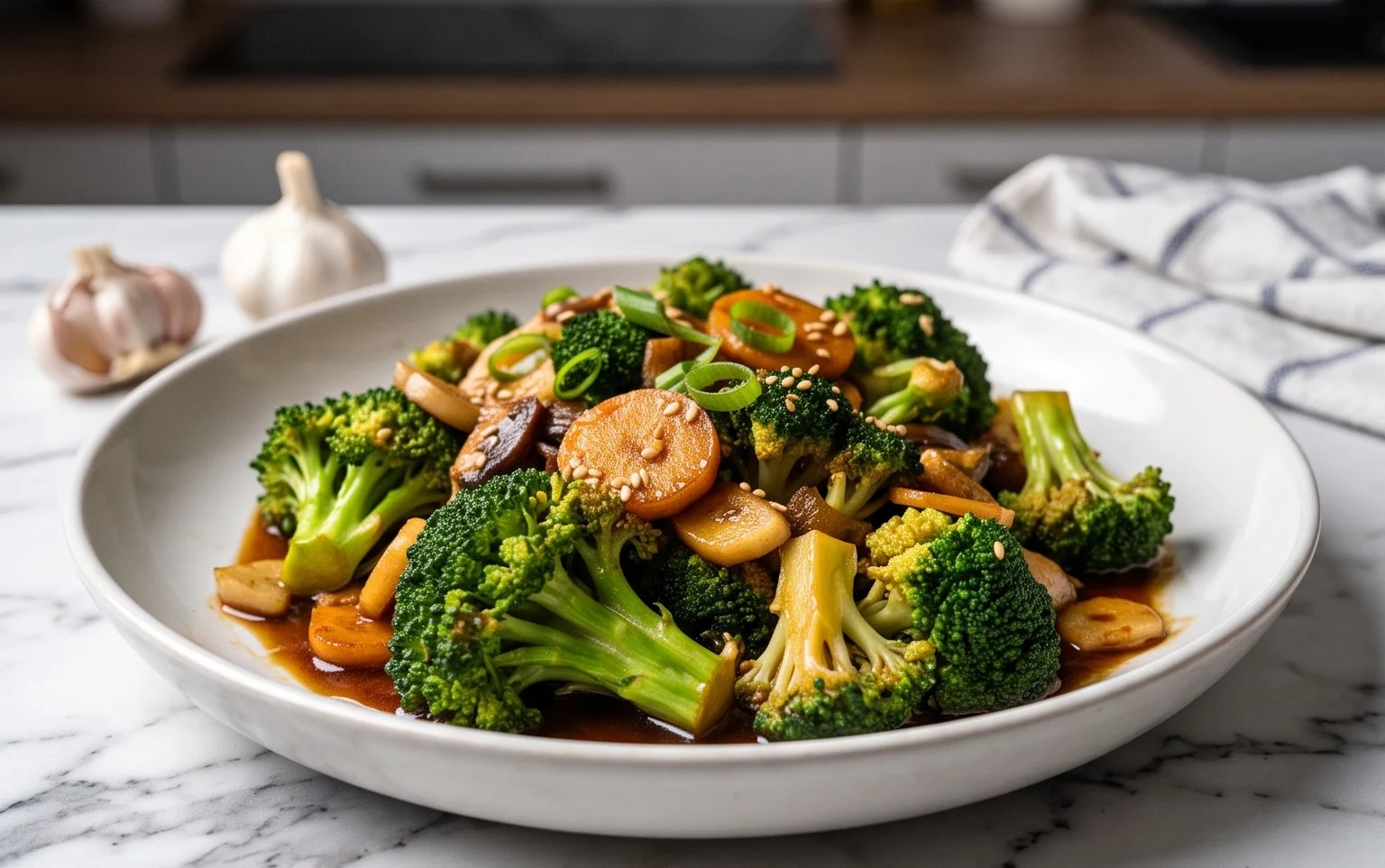Garlic Broccoli Stir Fry