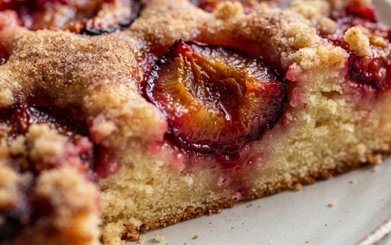 Saftiger Pflaumenkuchen