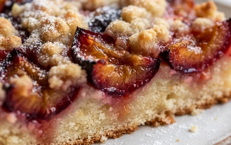 Zwetschgendatschi mit Streusel – nach Omas Rezept