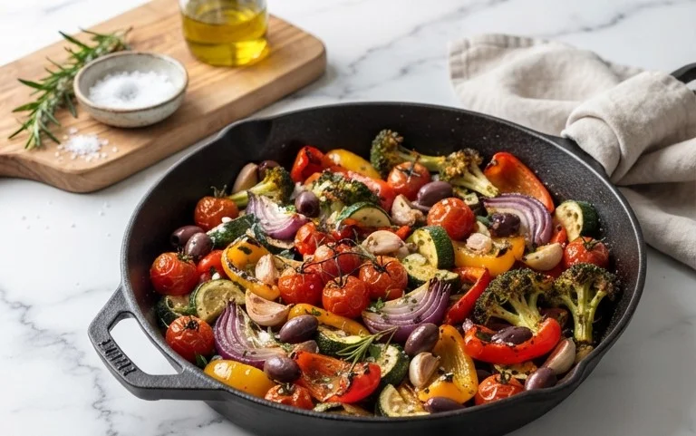 Mediterranean Roasted Vegetables