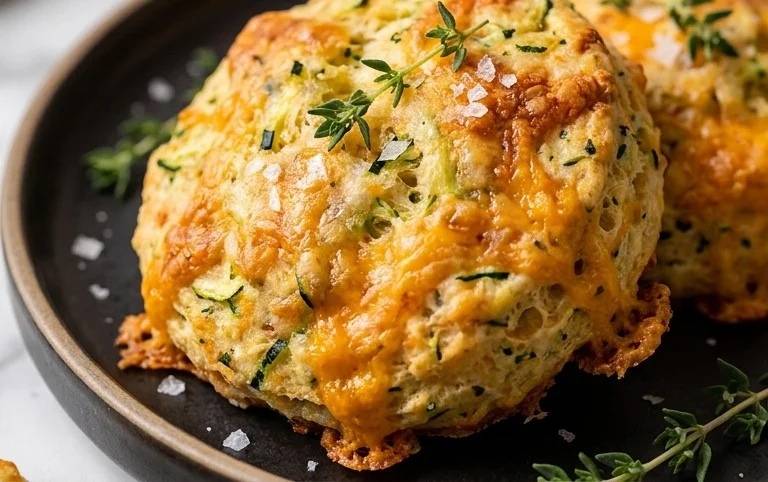 Zucchini Cheddar Biscuits
