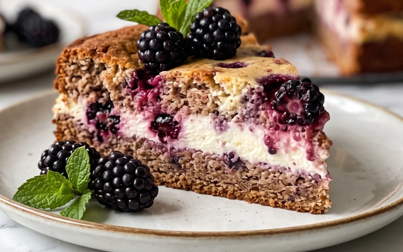 Bromnon-alcoholic beerkuchen mit Quark und Frischkäse