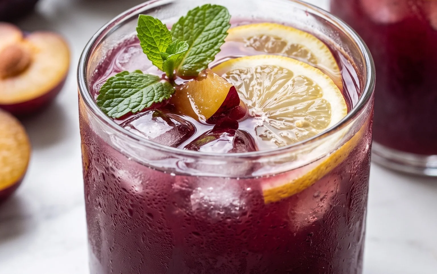 Plum Lemonade Concentrate