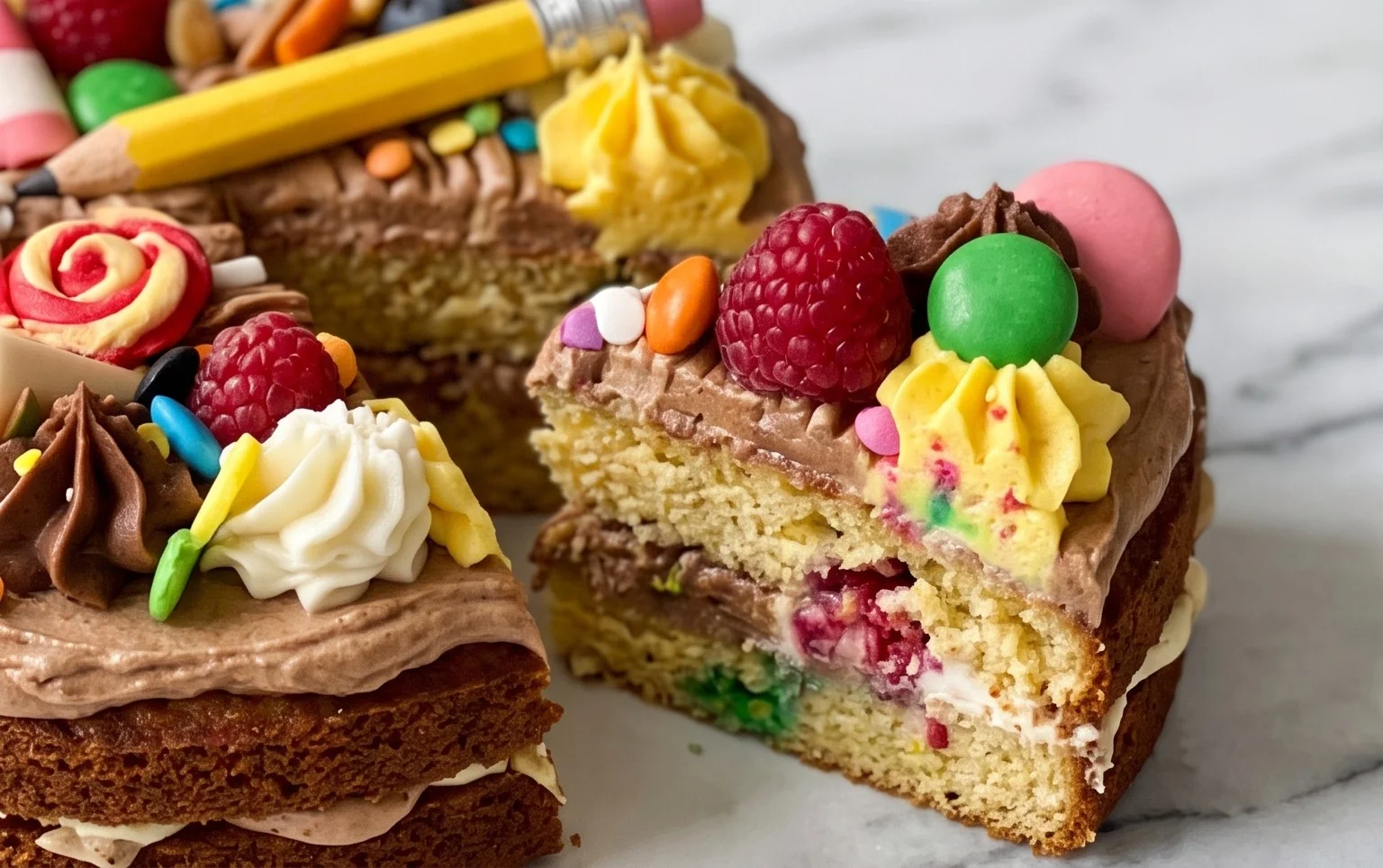 Einschulung: Stiftkuchen leicht gemacht