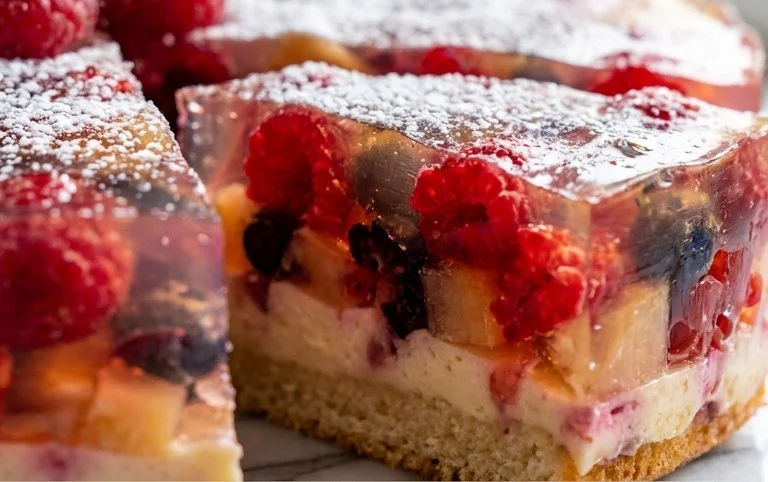 Wackelpudding-Kuchen