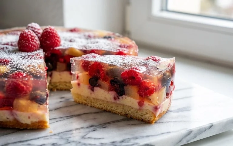 Wackelpudding-Kuchen