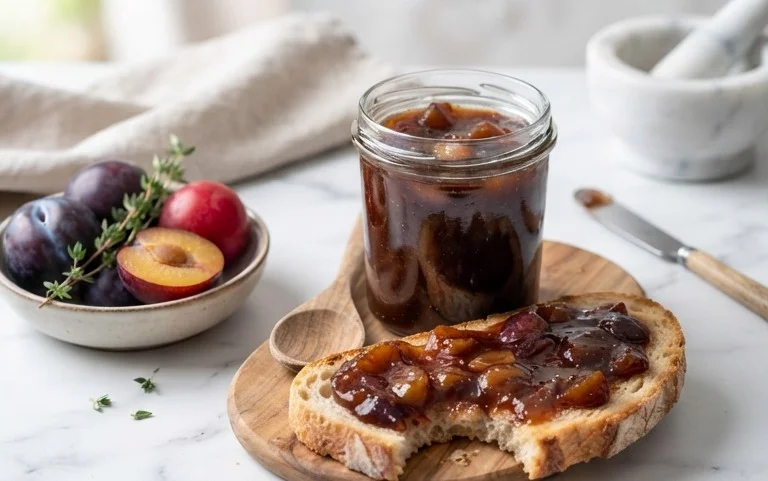 Vanilla Plum Jam Recipe