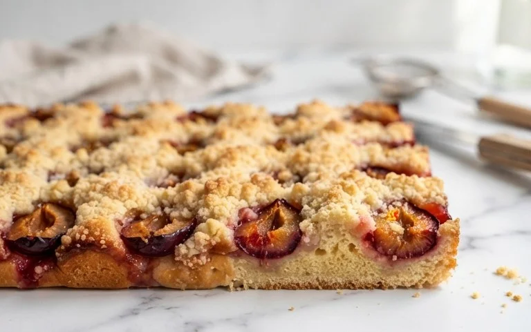 Saftiger Pflaumenkuchen