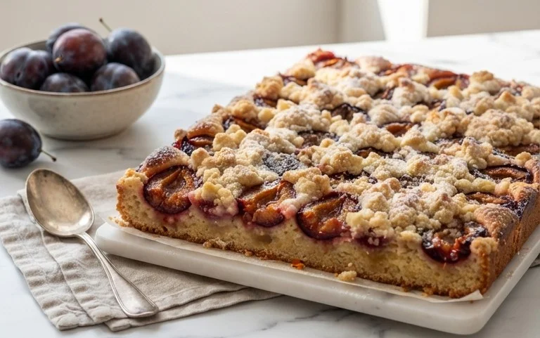 Klassiker: Pflaumenkuchen mit Streuseln