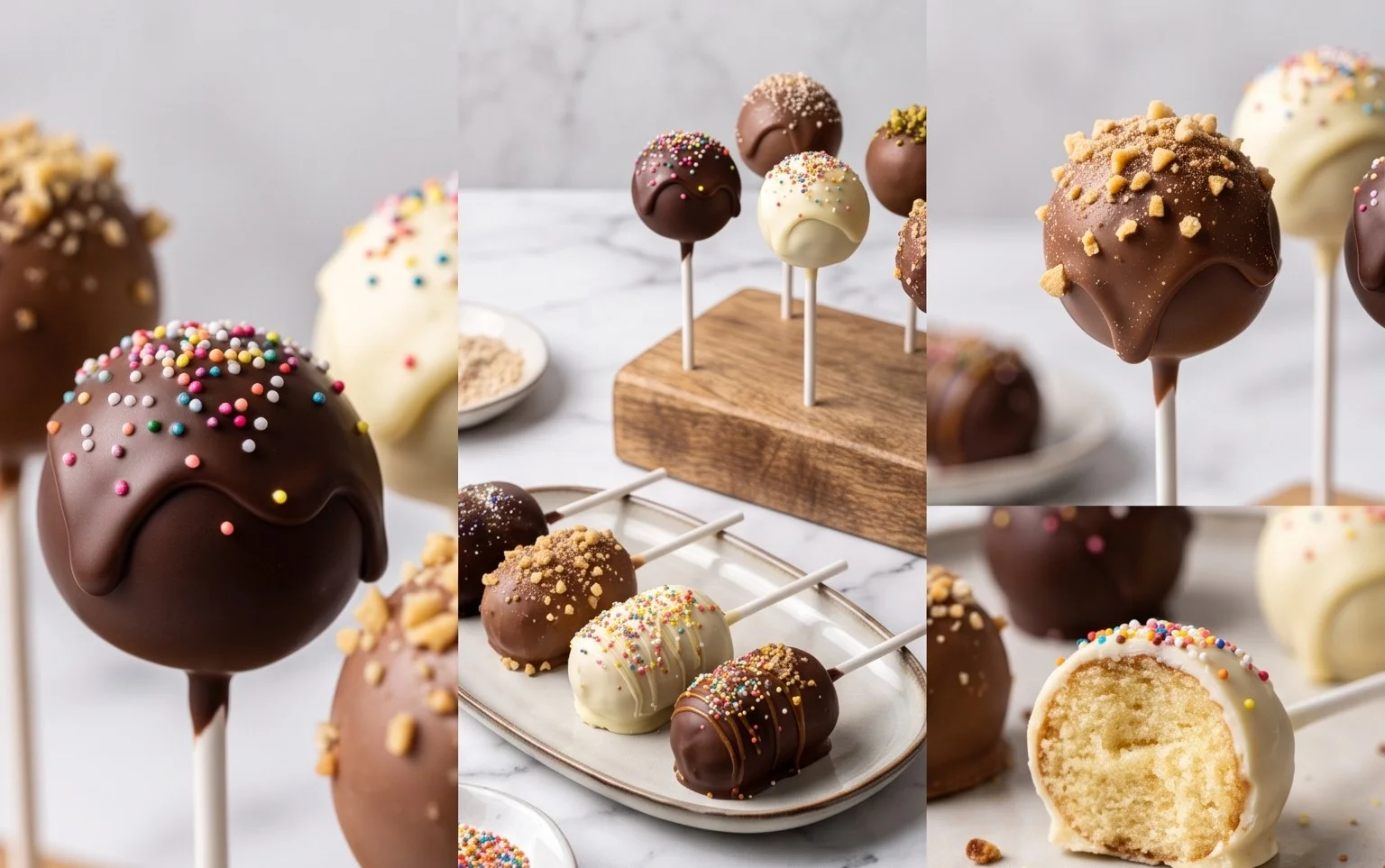 Kuchen am Stiel - einfaches Kindergeburtstags-Rezept