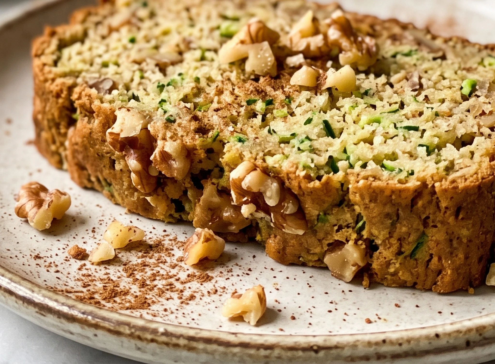 Low Sugar Zucchini Bread